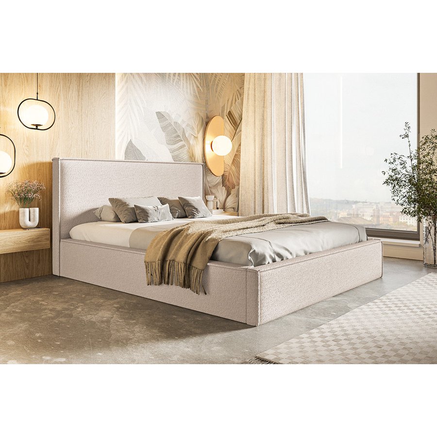 Slim Model 13 Polstret Sengeramme Med Opbevaring Fra CozyQuilt Sleep | Håndlaves i Møbelstof, Fløjl, Velour & Læder - Billede 2