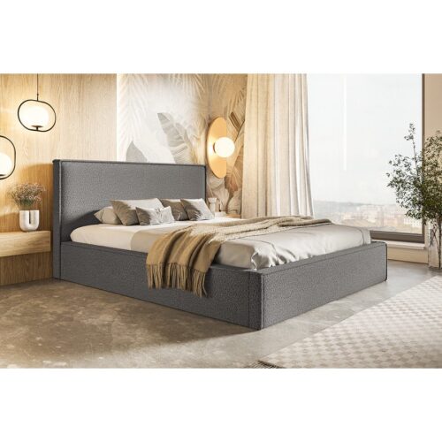 Slim Model 13 Polstret Sengeramme Med Opbevaring Fra CozyQuilt Sleep | Håndlaves i Møbelstof, Fløjl, Velour & Læder - Billede 4