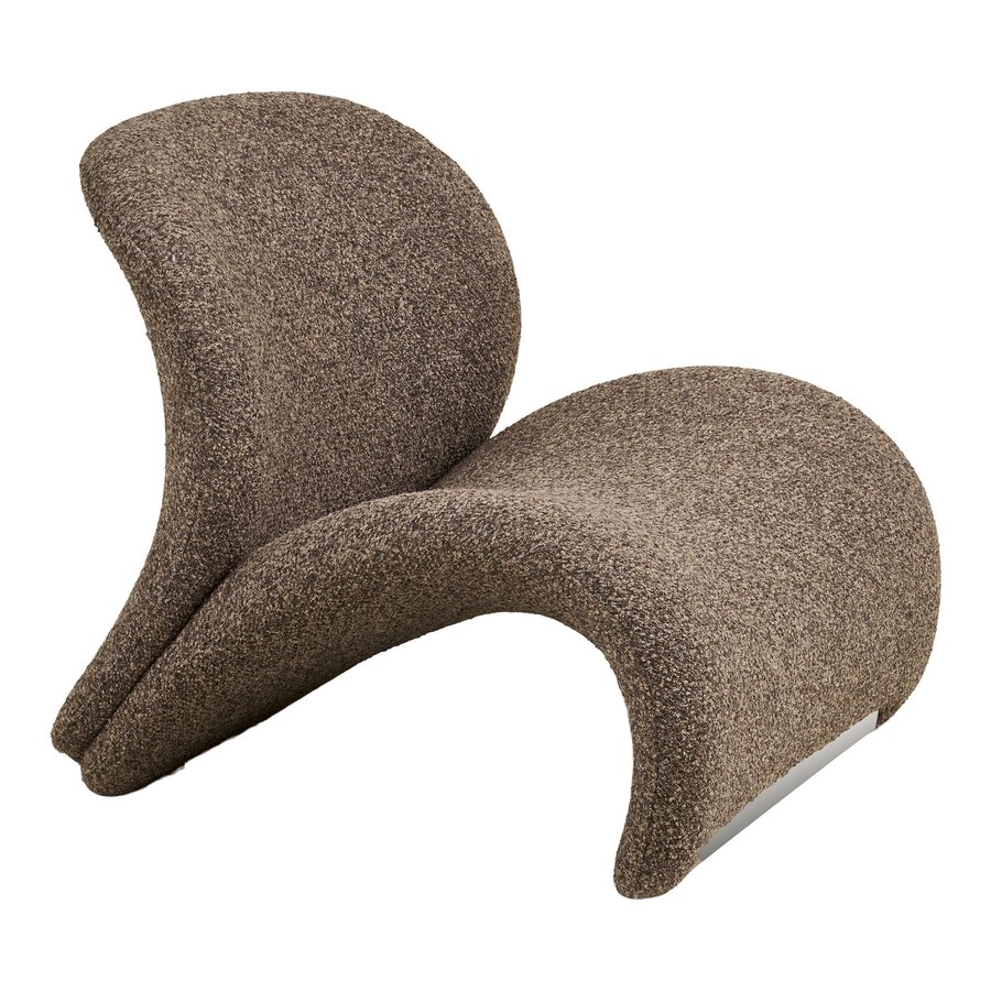 sofia-loungestol-i-brun-fra-house-nordic-76x83x72cm-1101205-4 Sofia Loungestol Brun