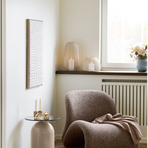 Stoense Lanterne Beige Ø25Xh20Cm