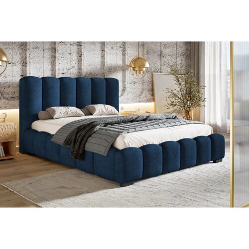 Superior Model 18 Polstret Sengeramme Med Opbevaring Fra CozyQuilt Sleep | Håndlaves i Møbelstof, Fløjl, Velour & Læder