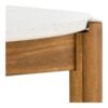 Terracina Spisebord Natur Hvid