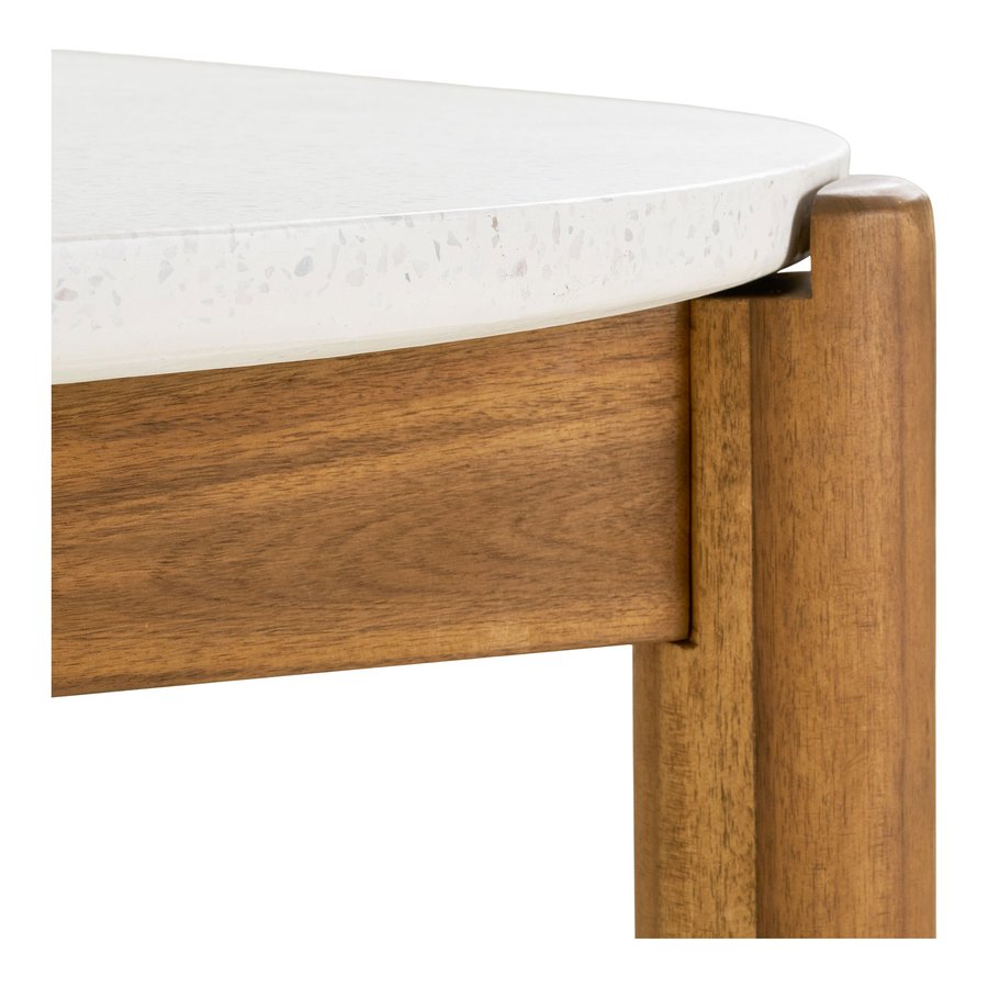 Terracina Spisebord Natur Hvid