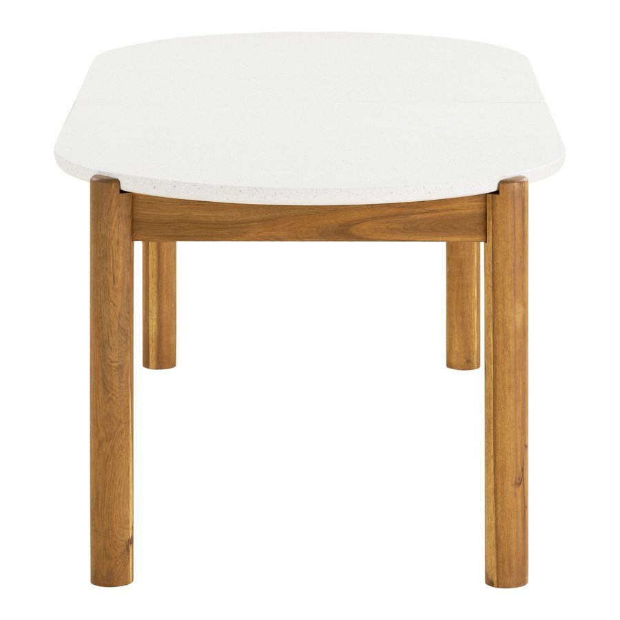 Terracina Spisebord Natur Hvid