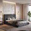 top-model-6-polstret-sengeramme-med-opbevaring-fra-cozyquilt-sleep-hnd-1 Top Model 6 Polstret Sengeramme Med Opbevaring Fra CozyQuilt Sleep | Håndlaves i Møbelstof, Fløjl, Velour & Læder - Billede 1