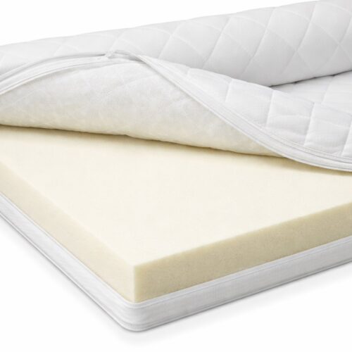 Topmadras i Purskum med Polyester Betræk fra Lexpo Living | 80/90/120/140/160/180x200x7 cm