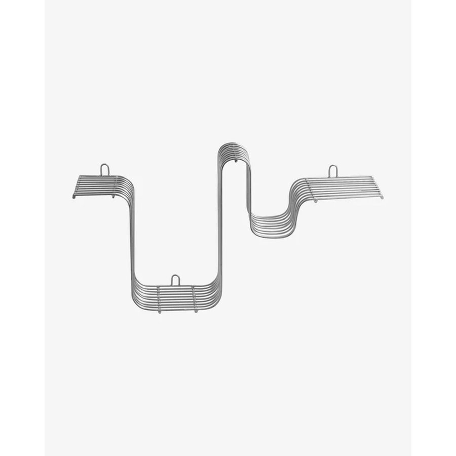 brava-hylde-i-metal-med-sortkrommessing-finish-fra-nordal-54x13x26-cm-3 BRAVA Hylde i Metal med Sort/Krom/Messing Finish fra Nordal | 54x13x26 cm | Flere Farver hos uniquebeds, home & living - Billede 3