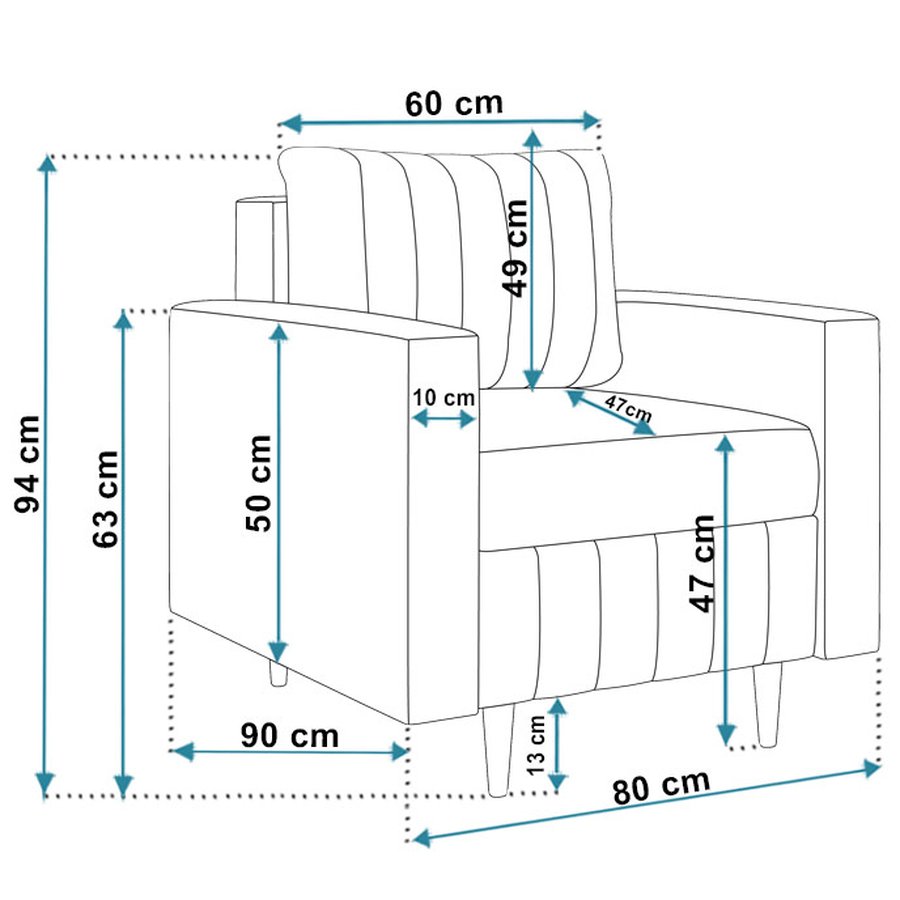 komfort-model-1-polstret-1-personers-sofa-fra-cozyquilt-sleep-hndlaves-1 Komfort Model 1 Polstret 1-Personers Sofa Fra CozyQuilt Sleep | Håndlaves i Møbelstof, Fløjl, Velour & Læder - Billede 1