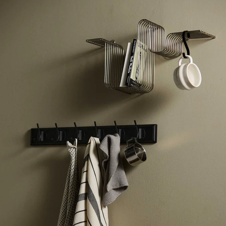 miljoe-brava-hylde-i-metal-med-sortkrommessing-finish-fra-nordal-54x13x26-cm-5 BRAVA Hylde i Metal med Sort/Krom/Messing Finish fra Nordal | 54x13x26 cm | Flere Farver hos uniquebeds, home & living - Billede 5