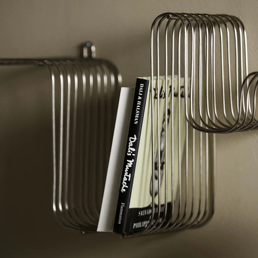 miljoe-brava-hylde-i-metal-med-sortkrommessing-finish-fra-nordal-54x13x26-cm-6 BRAVA Hylde i Metal med Sort/Krom/Messing Finish fra Nordal | 54x13x26 cm | Flere Farver hos uniquebeds, home & living - Billede 6