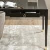 EMS Skrivebord i Sort Malet Massiv Mangotræ med 2 Skuffer fra Nordal | 140x70x78, 179x90x77 cm | Flere Størrelser hos uniquebeds, home & living - Billede 8