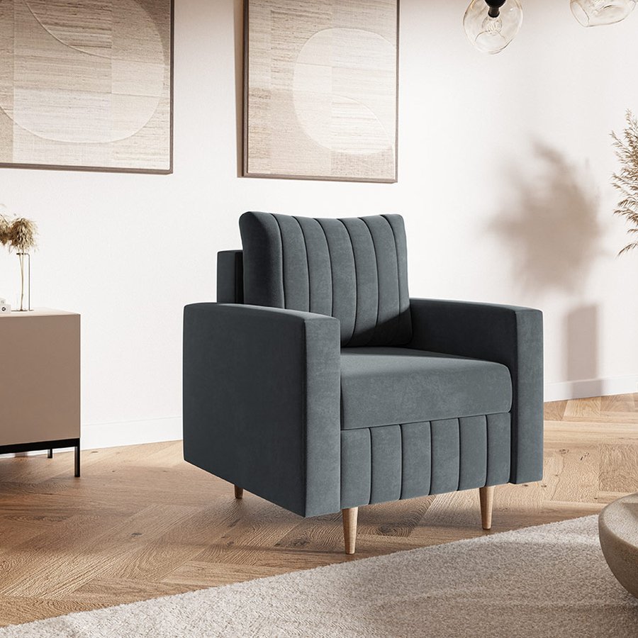 miljoe-komfort-model-1-polstret-1-personers-sofa-fra-cozyquilt-sleep-hndlaves-3 Komfort Model 1 Polstret 1-Personers Sofa Fra CozyQuilt Sleep | Håndlaves i Møbelstof, Fløjl, Velour & Læder - Billede 3