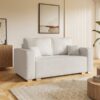 Komfort Model 3 Polstret 2-Personers Sofa Med Sovefunktion & Opbevaring Fra CozyQuilt Furniture | Håndlaves i Møbelstof, Fløjl, Velour & Læder - Billede 1