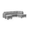 stavanger-st-5-u-oe-hjrevendt-hjrnesofa-med-chaiselong-open-end-i-mbel-1 Stavanger Sæt 5 U OE Højrevendt Hjørnesofa med Chaiselong & Open end i Møbelstof fra Lexpo Living | 266x85/148/196x82 cm | Flere Farver hos uniquebeds, home & living - Billede 1
