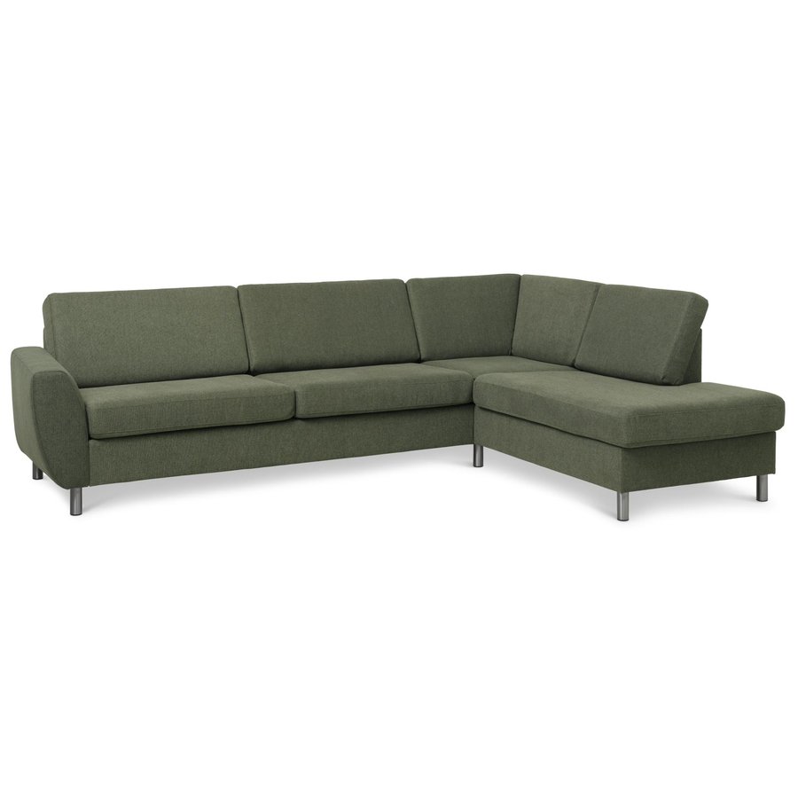 Wendy Sæt 3 OE Højrevendt Hjørnesofa med Open end i Møbelstof fra Lexpo Living | 279x81/197x84 cm | Flere Farver hos uniquebeds, home & living - Billede 1