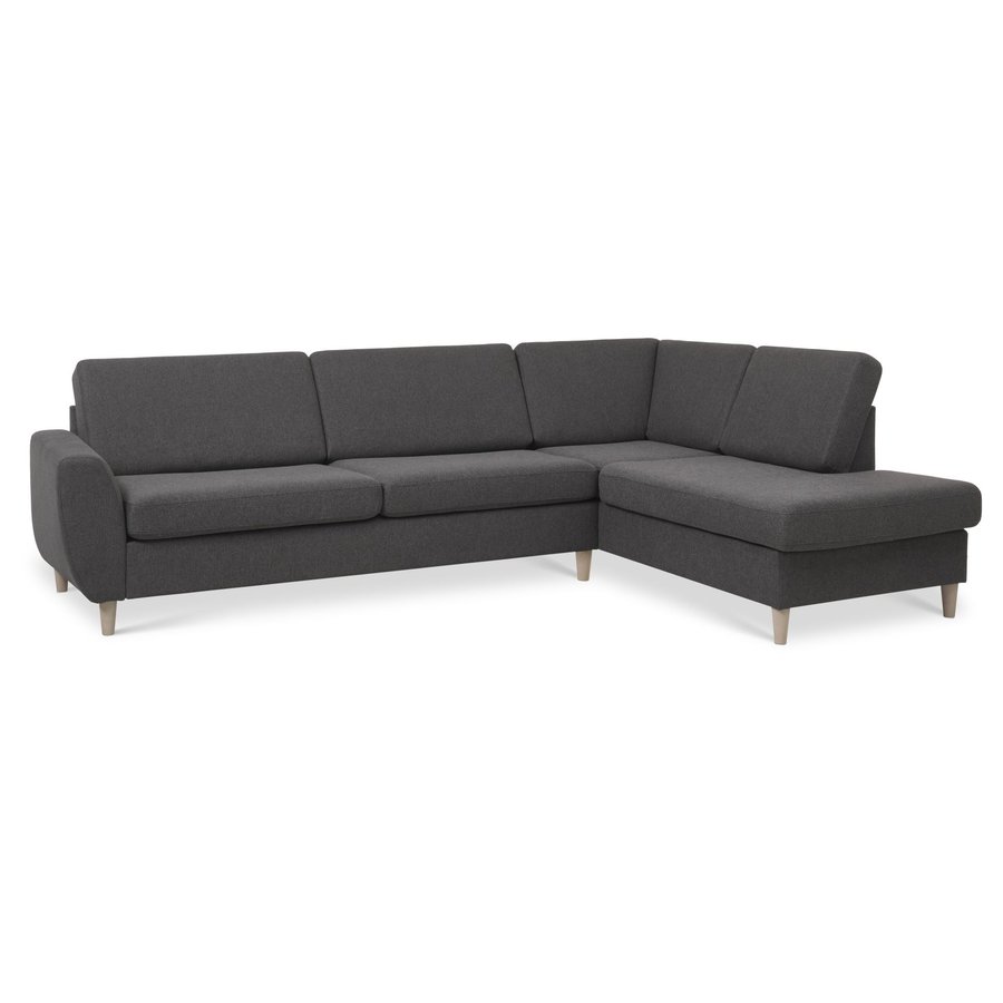 Wendy Sæt 3 OE Højrevendt Hjørnesofa med Open end i Møbelstof fra Lexpo Living | 279x81/197x84 cm | Flere Farver hos uniquebeds, home & living - Billede 9