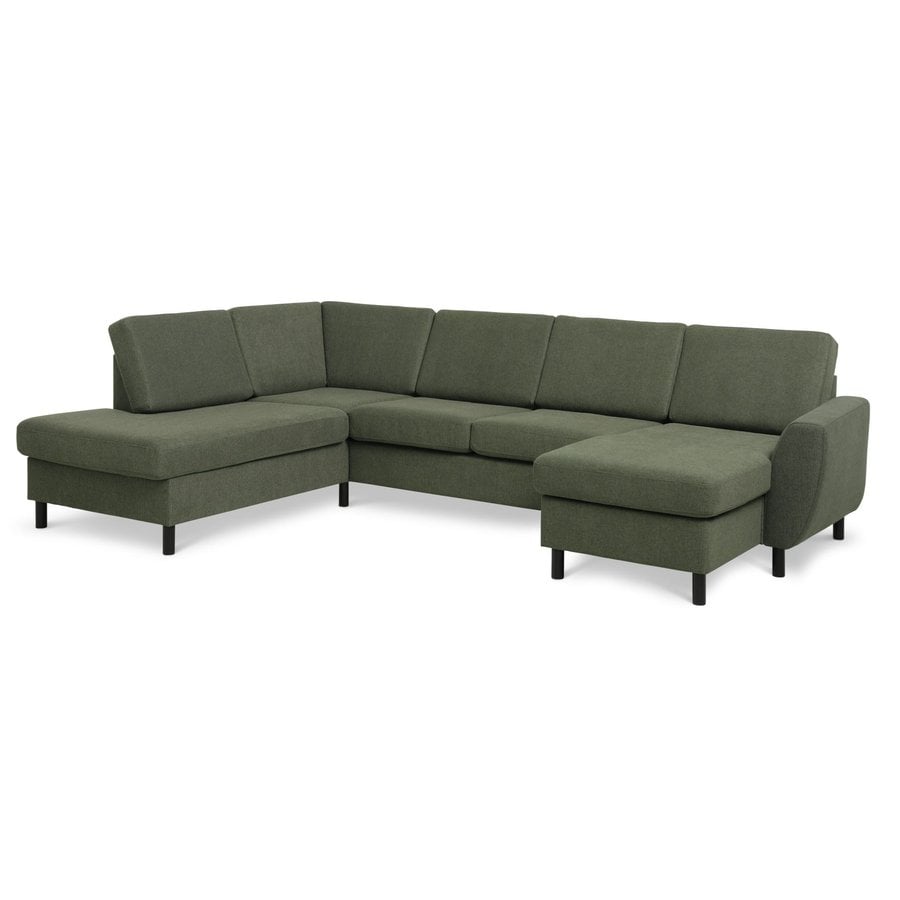 Wendy Sæt 4 OE Venstrevendt Hjørnesofa med Chaiselong & Open end i Møbelstof fra Lexpo Living | 295x81/137/197x84 cm | Flere Farver hos uniquebeds, home & living - Billede 2