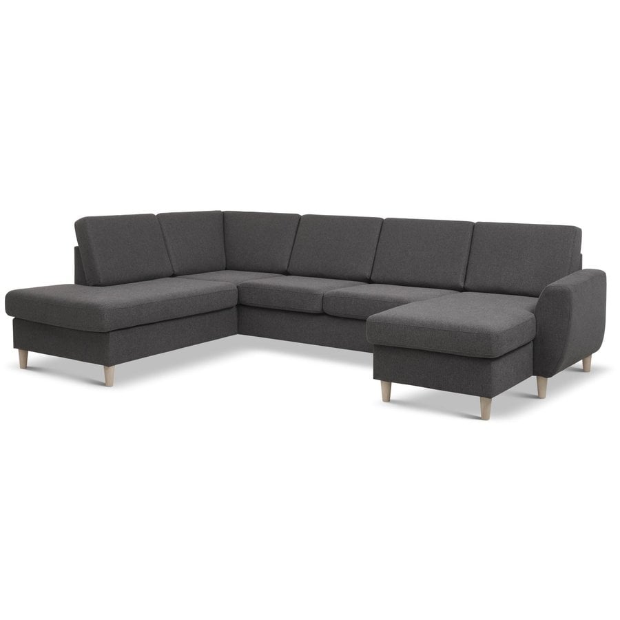Wendy Sæt 4 OE Venstrevendt Hjørnesofa med Chaiselong & Open end i Møbelstof fra Lexpo Living | 295x81/137/197x84 cm | Flere Farver hos uniquebeds, home & living - Billede 9