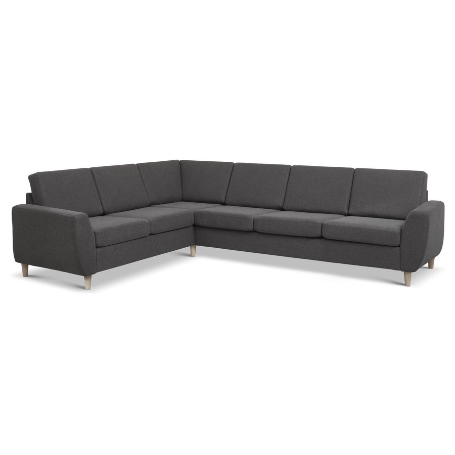 Wendy Sæt 7 Hjørnesofa i Møbelstof fra Lexpo Living | 295x81/230x84 cm | Flere Farver hos uniquebeds, home & living - Billede 9