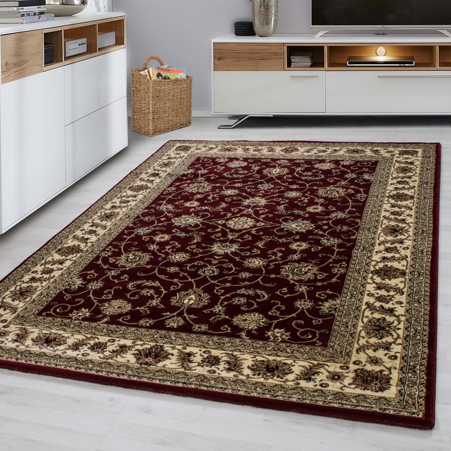 aiden-gulvtaeppe-i-roed-med-kant-fra-rugs-by-uniquebeds-home-MARRAKESH801500210RED-1 Aiden Gulvtæppe