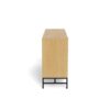 albany-kommode-i-eg-melamin-med-lamel-front-stel-i-sort-stl-fra-actona-H000023622-5 Albany Kommode Eg Melamin Lamel Front