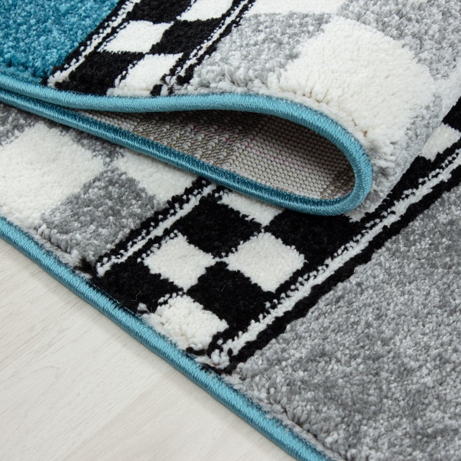 alexander-gulvtaeppe-i-blaa-med-kant-fra-rugs-by-uniquebeds-KIDS1601600460BLUE-5 Alexander Gulvtæppe