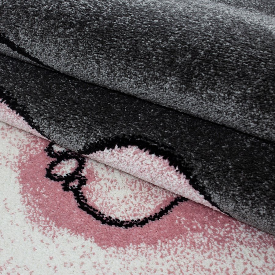 alexander-gulvtaeppe-i-pink-med-kant-fra-rugs-by-uniquebeds-KIDS1602300560PINK-6 Alexander Gulvtæppe