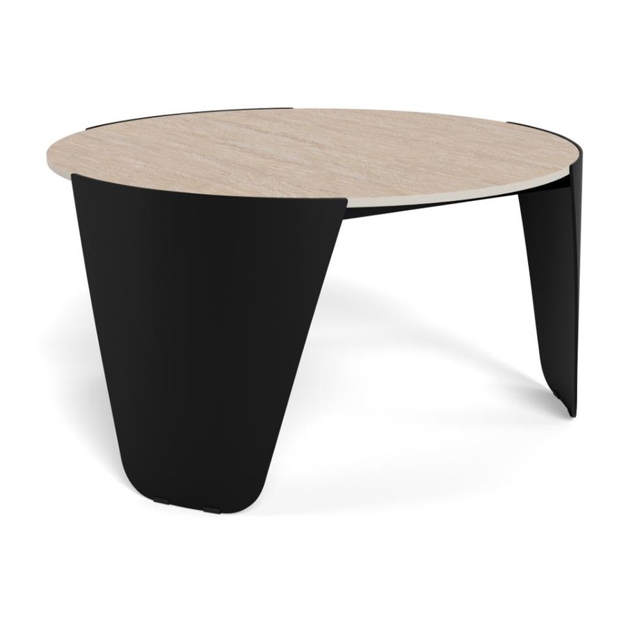 Altea Sofabord Beige Keramik Stel Sort