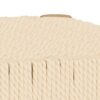 Alvin Skammel Off White Papirflet Vævet