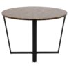 Amble Rund Spisebord Brown Marmor Delhi