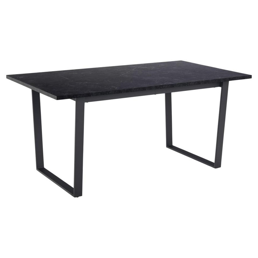amble-spisebord-i-sort-melamin-stel-i-sort-stl-fra-actona-lbh-160x90x7-0000089381-5 Amble Spisebord Sort Melamin Stel Sort