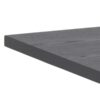 Angus Spisebord Sort Ask Melamin Stel