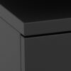 Ashlan Natbord Sort Mdf Vægmontering Actona