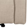 Asila Recliner Beige Stof Manuel Udløser