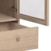 Aston Vitrine Hvidpigmenteret Egetræ Glas Actona