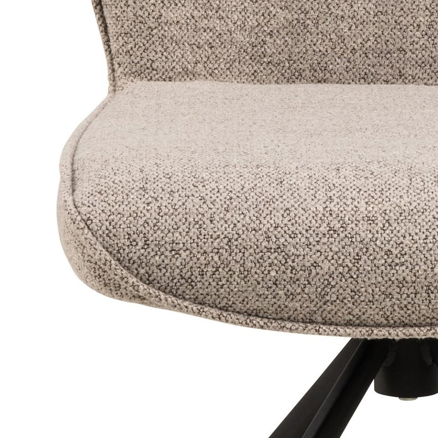 aura-spisebordsstol-i-beige-stof-med-drejefunktion-og-lynls-og-stel-i-0000101145-8 Aura Spisebordsstol Beige Stof Drejefunktion Lynlås