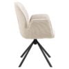 Aura Spisebordsstol Armlæn Beige Actona