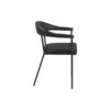 ava-spisebordsstol-med-armln-i-sort-fra-actona-525x56x775cm-0000099566-7 Ava Spisebordsstol Armlæn Sort Actona