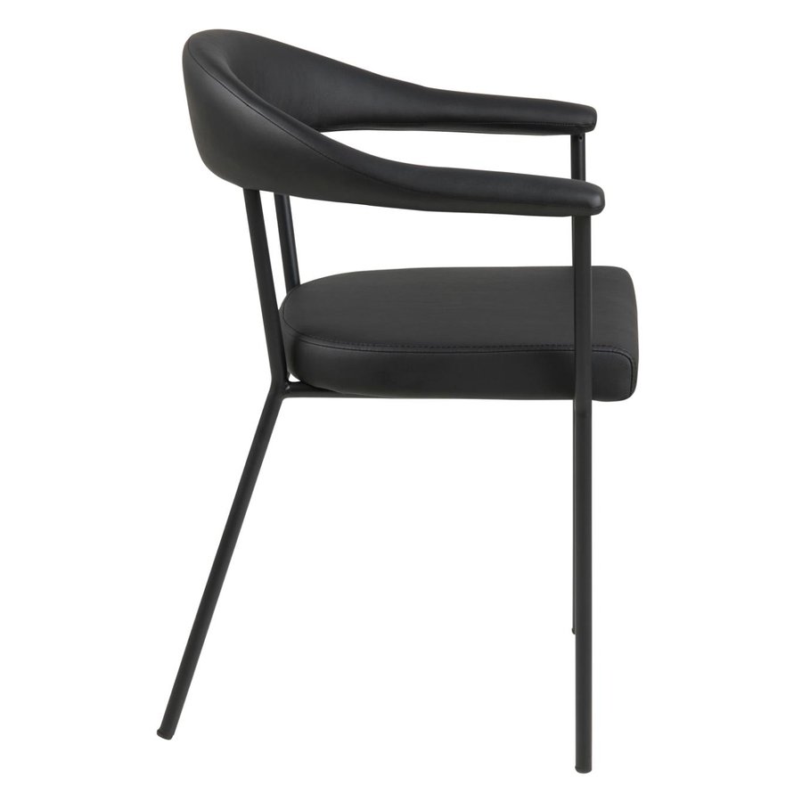 ava-spisebordsstol-med-armln-i-sort-fra-actona-525x56x775cm-0000099566-9 Ava Spisebordsstol Armlæn Sort Actona