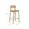 barlow-barstol-i-eg-egetr-med-fodsttte-og-stel-i-eg-gummitr-fra-actona-0000108754-9 Barlow Barstol Eg Egetræ Fodstøtte Stel
