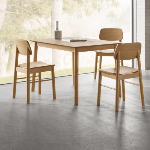 Barlow Spisebordsstol Eg Egefiner Stel Bejdset