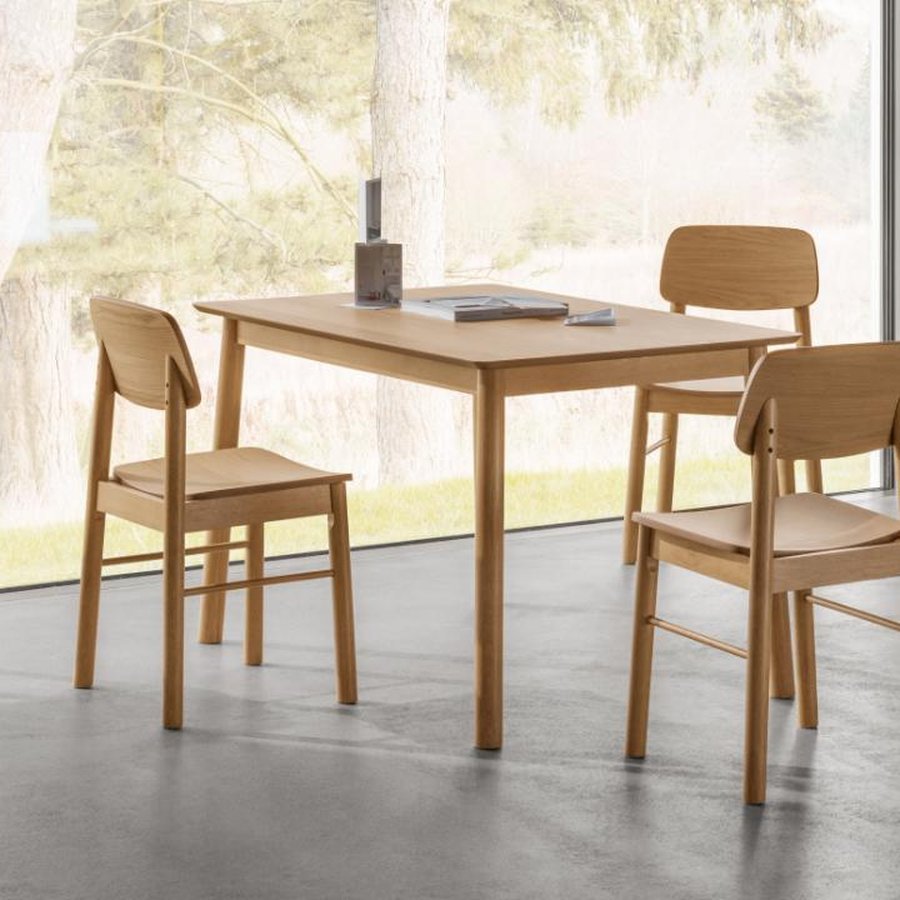 Barlow Spisebordsstol Eg Egefiner Stel Bejdset