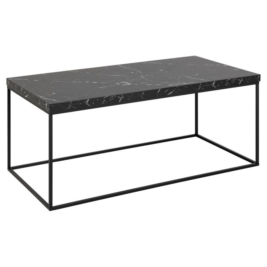 Barossa Rektangulær Sofabord Sort Marmor Marquina