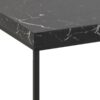 Barossa Rektangulær Sofabord Sort Marmor Marquina