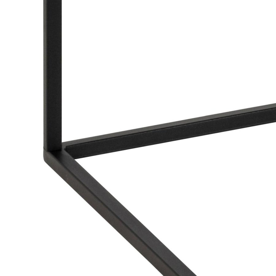 Barossa Rektangulær Sofabord Sort Marmor Marquina