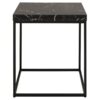 Barossa Sofabord Sort Mdf Stel Sort