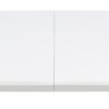 Belina Oval Spisebord Hvid Mdf Stel