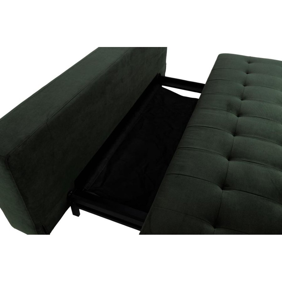 blain-sovesofa-i-mrkegrn-stof-med-udtrksseng-stel-i-rg-gummitr-fra-act-H000024065-9 Blain Sovesofa Mørkegrøn Stof Udtræksseng Stel