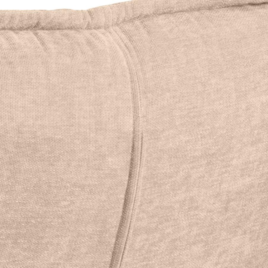 Blizzard Loungestol Beige Stof Drejefunktion Horisontal