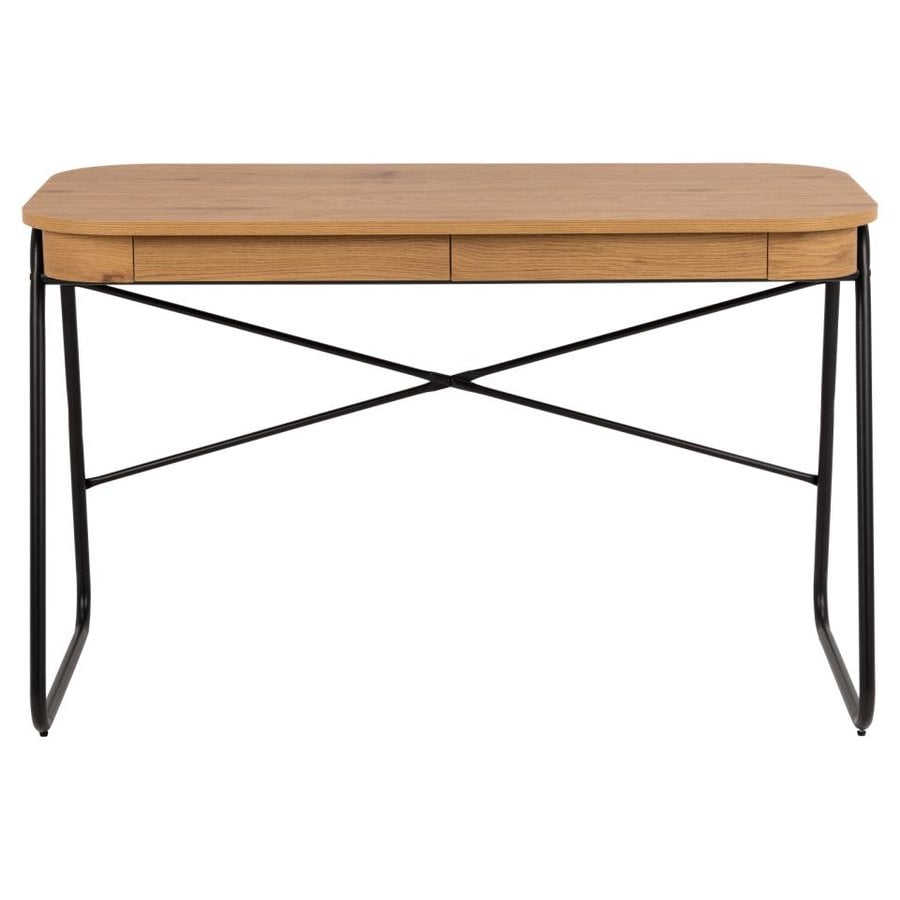 Blueton Skrivebord Mat Vild Eg Stel